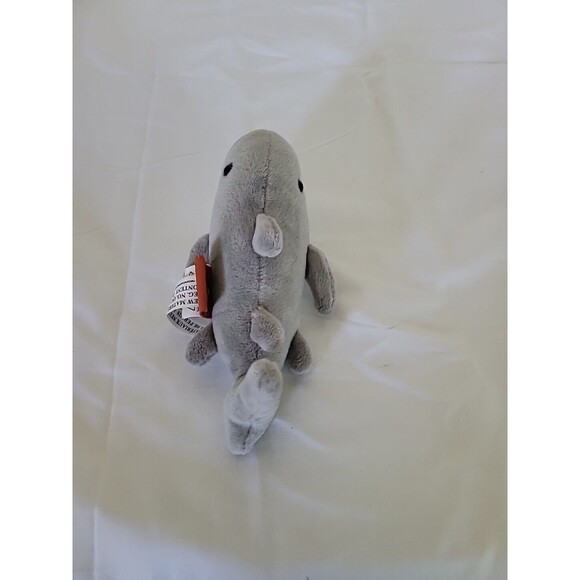 Adventure Planet Great White Shark 6" Plush Stuffed Animal Realistic Toy - Picture 12 of 12
